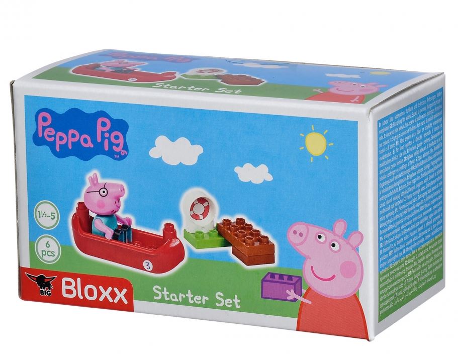 BIG BLOXX PEPPA PIG STARTER SET ΒΑΡΚΑ 6 τεμ.