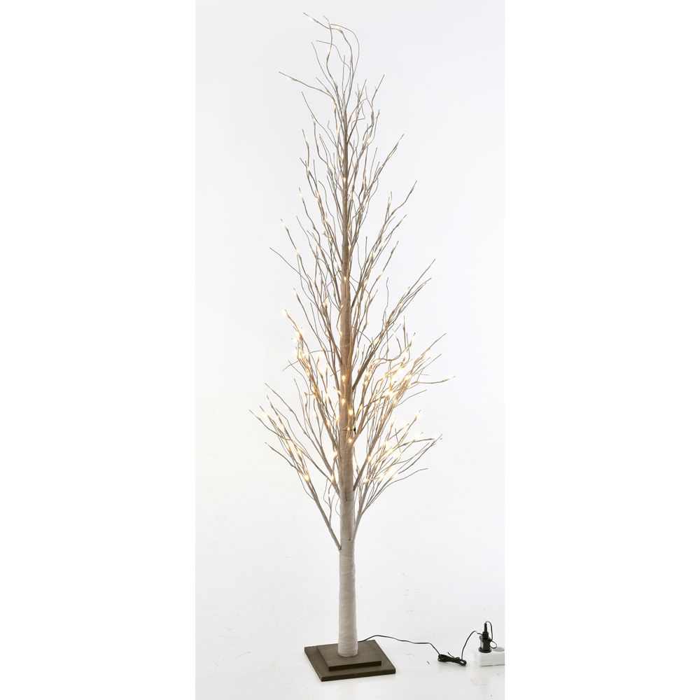 XMAS OLD PINK WILLOW TREE 200 cm WITH BRANCHES AND 237 LED LIGHTS