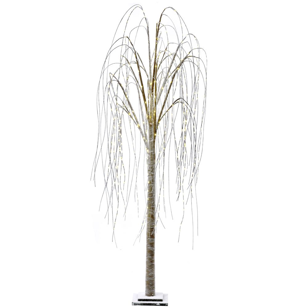 WILLOW TREE 180 cm BROWN WITH 500 LED WHITE LIGHTS