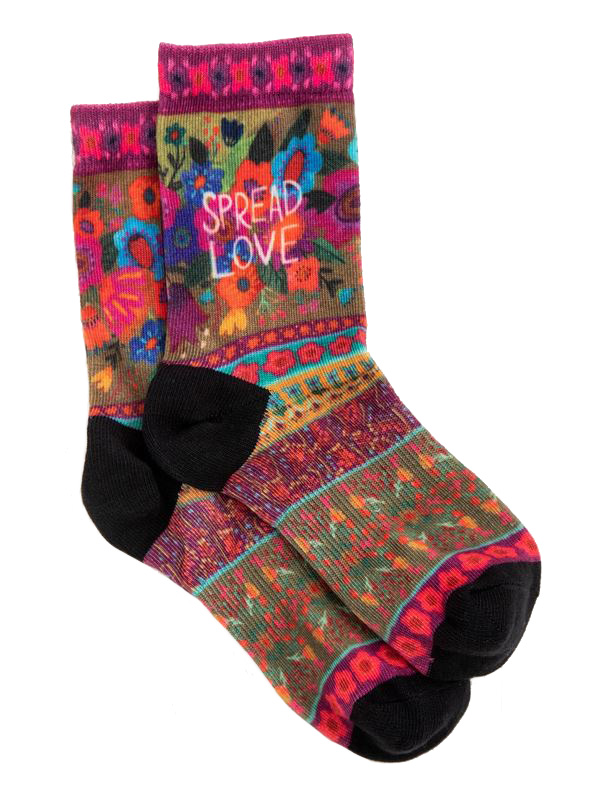 NATURAL LIFE  SOCKS SPREAD LOVE (ONE SIZE)