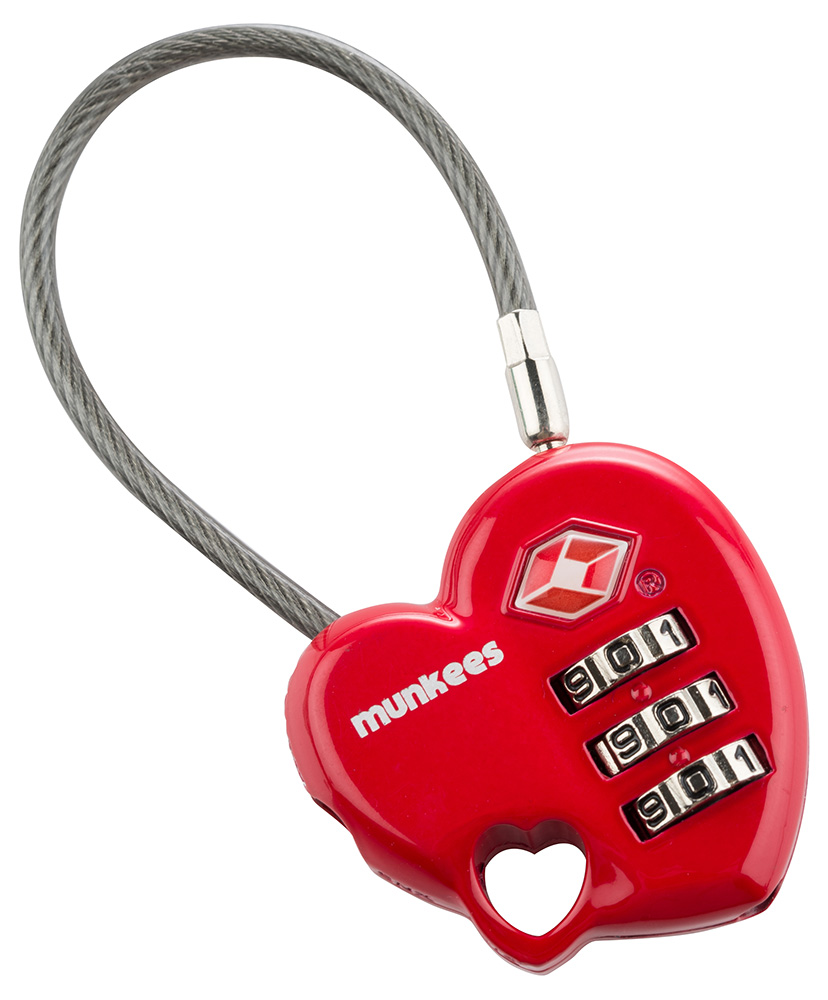 MUNKEES HEART LOCK CABLE