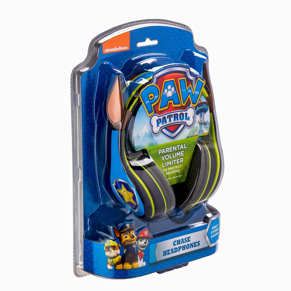 EKIDS PAW PATROL CHASE YOUTH HEADPHONES FOR KIDS 