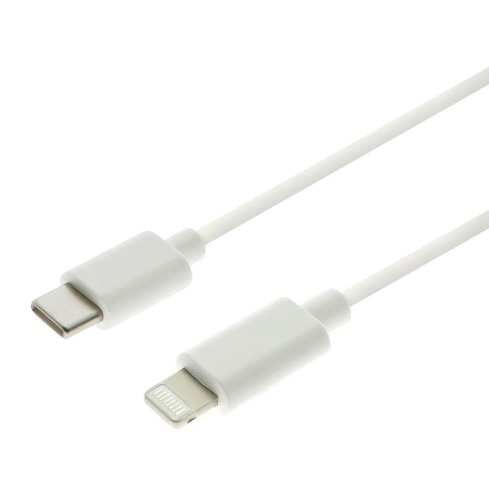 GREEN MOUSE DATA CHARGE AND DATA TRANSMISSION CABLE USB-C ΤΟ LIGHTNING 2.0m WHITE