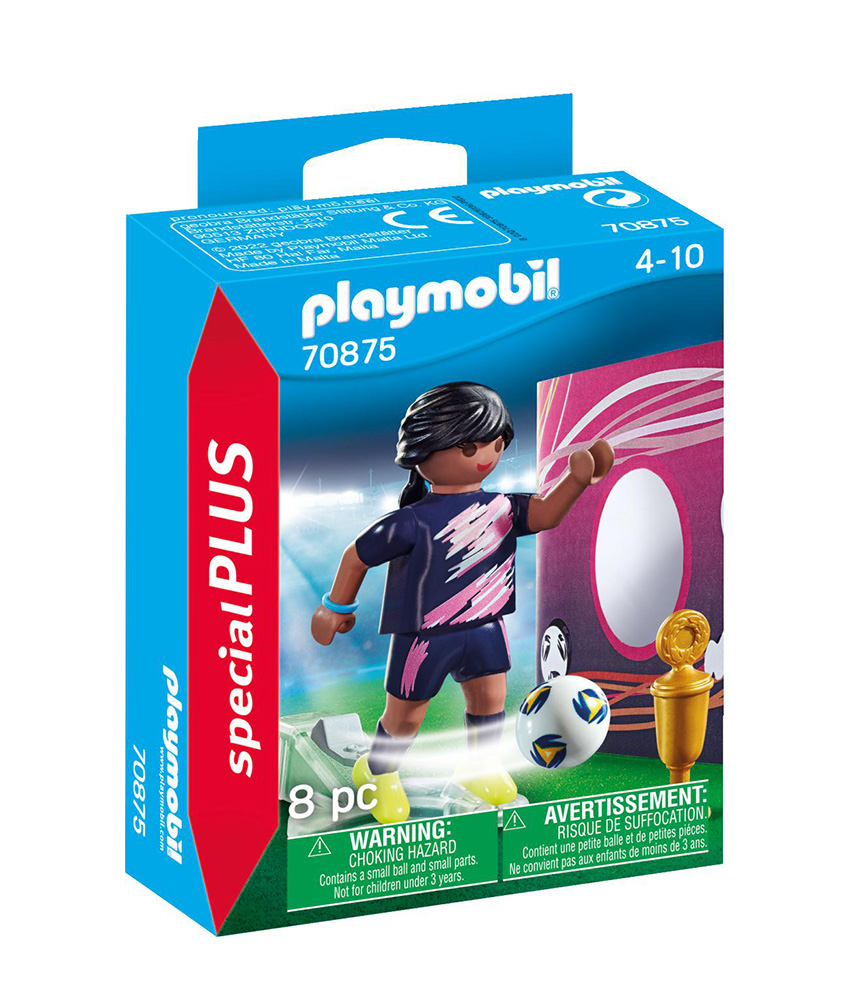PLAYMOBIL SPECIAL PLUS SOCCER PLAYER WITH GOAL
