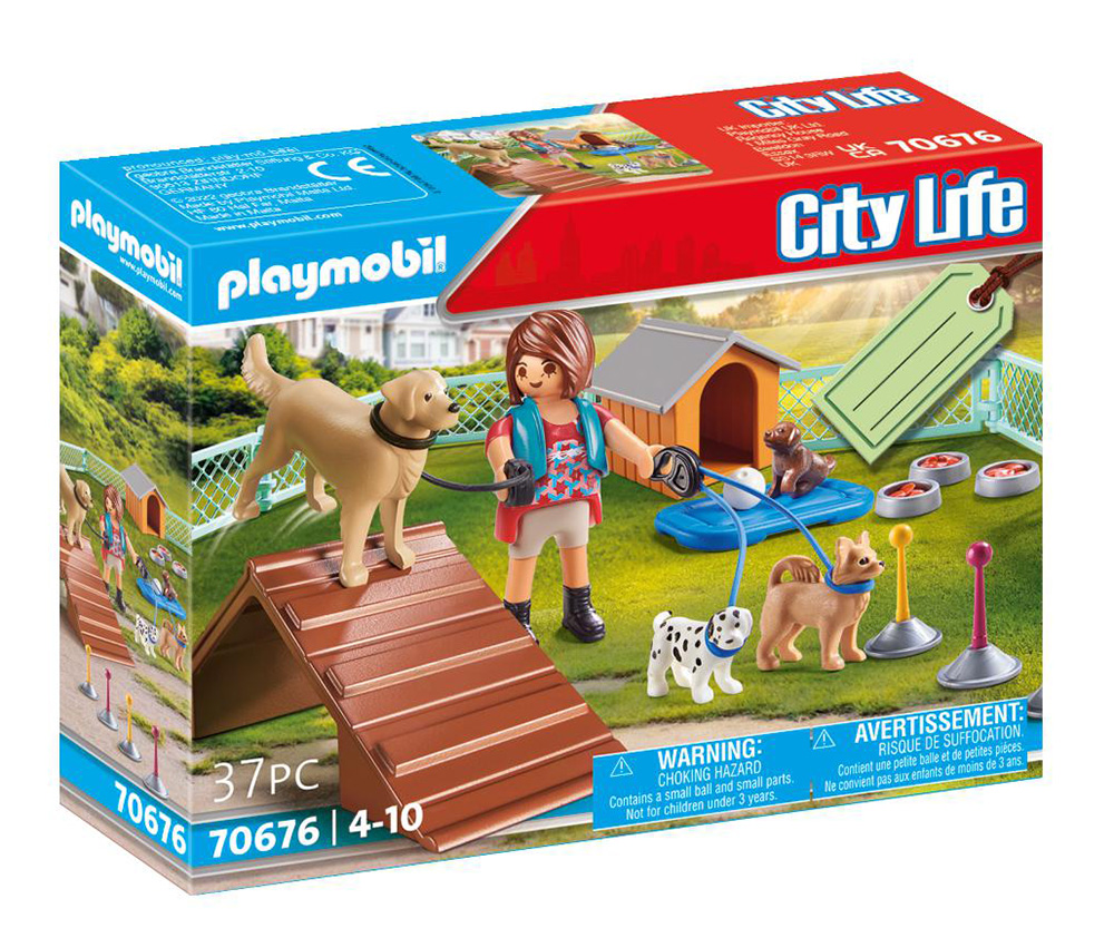 PLAYMOBIL CITY LIFE DOG TRAINER GIFT SET