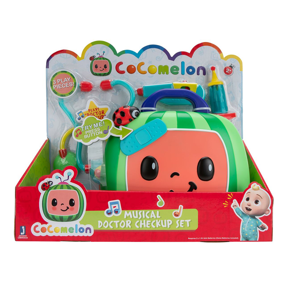 COCOMELON MUSICAL DOCTOR\'S SET WITH FUNCTIONS
