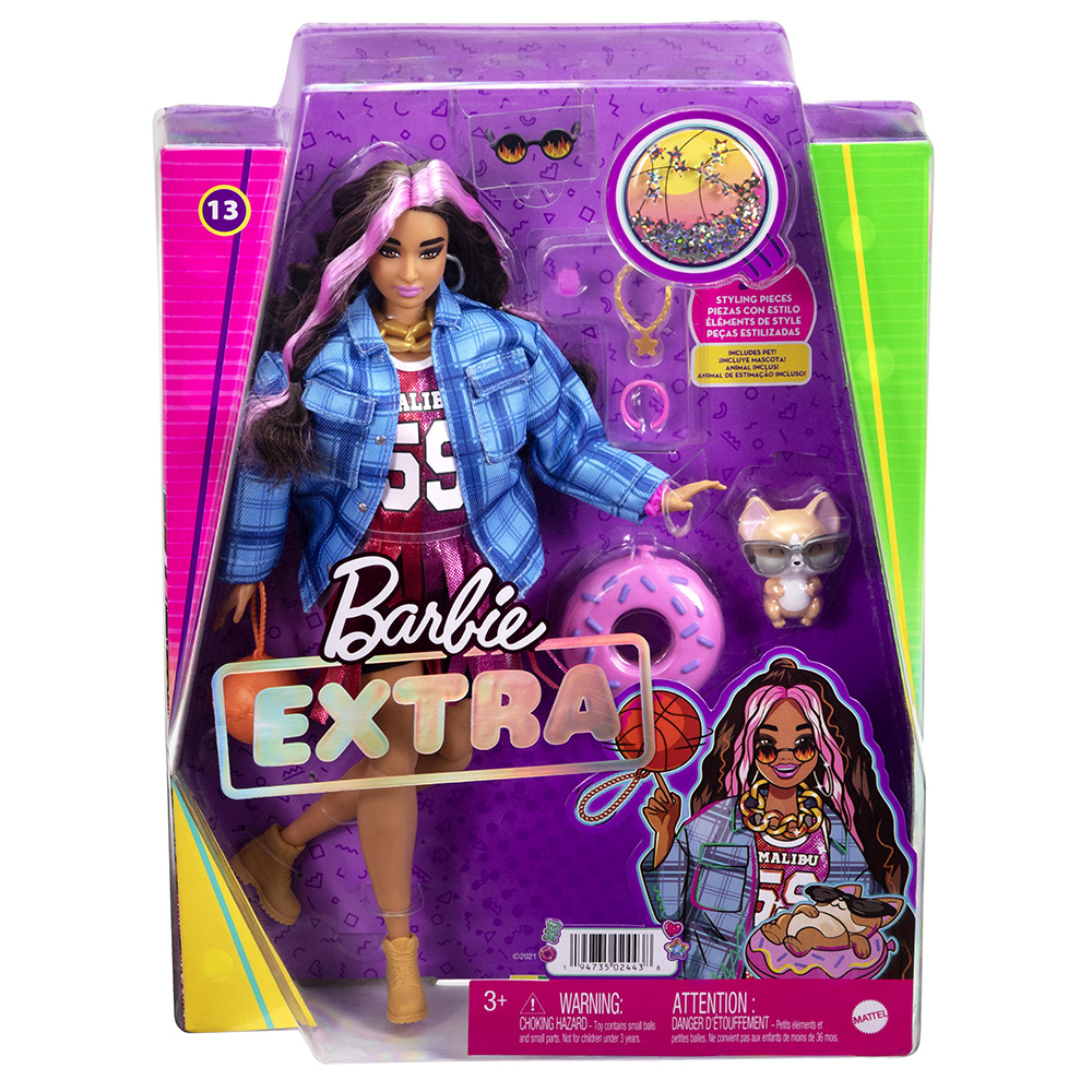 BARBIE DOLL EXTRA - BASKETBALL JERSEY