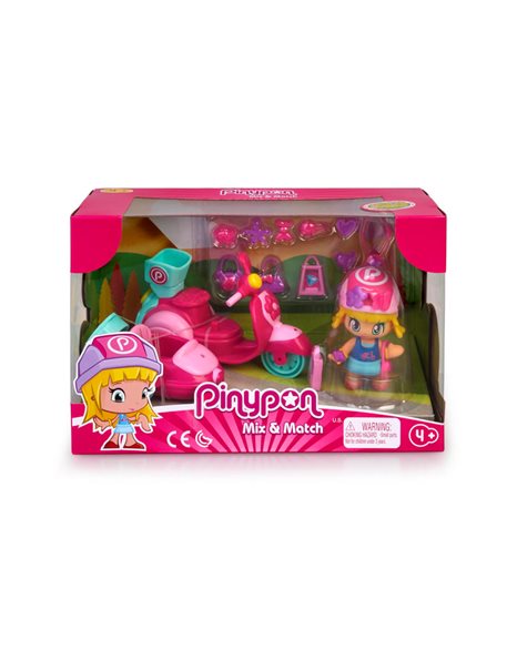 PINYPON VEHICLE WITH FIGURE - 2 DESIGNS