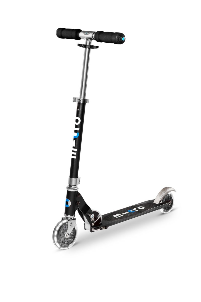 MICRO 2-WHEELS SCOOTER SPRITE LED BLACK