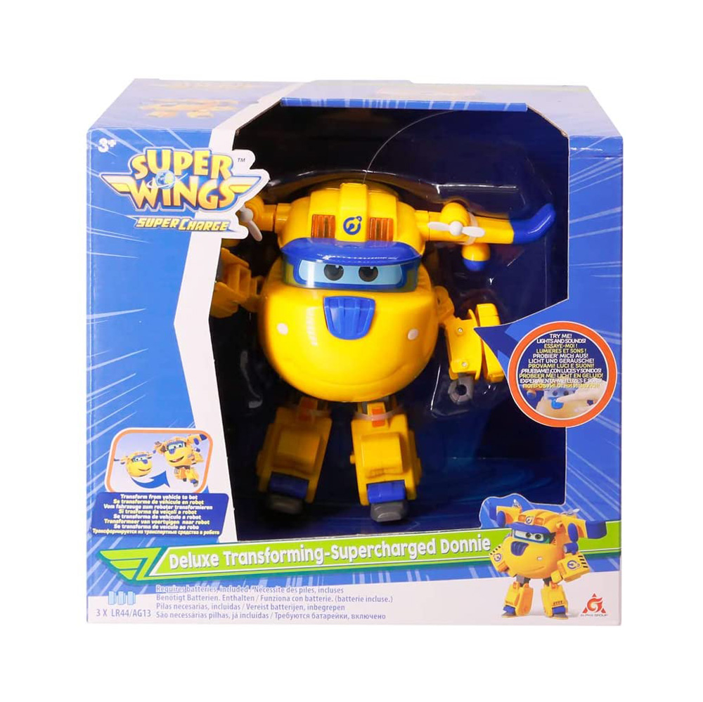 SUPER WINGS SUPERCHARGE DELUXE TRANSFORMING