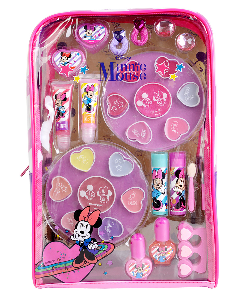 MARKWINS DISNEY MINNIE BEAUTY BACKPACK WITH COSMETICS