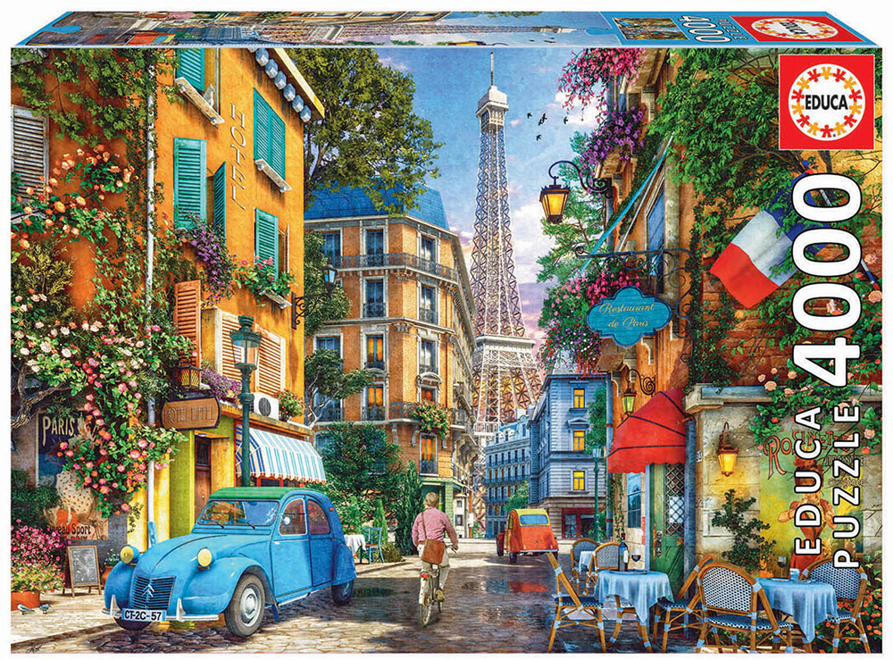 EDUCA PUZZLE 4000 pcs THE OLD STREETS OF PARIS