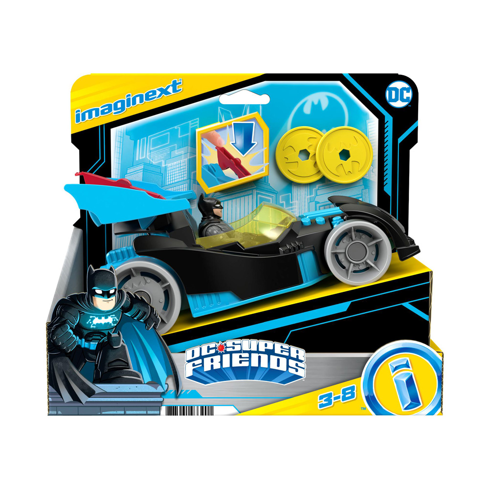 Mattel Imaginext: DC Super Friends - Bat-Tech Racing Batmobile (HFD48)