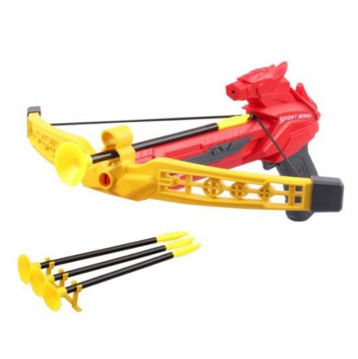 INFRARED CROSSBOW WITH DARTS RED