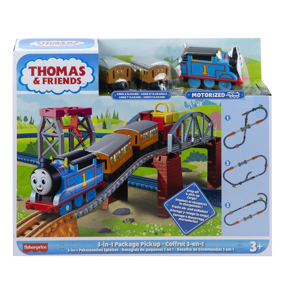 FISHER PRICE THOMAS AND FRIENDS - 3 ROUTES