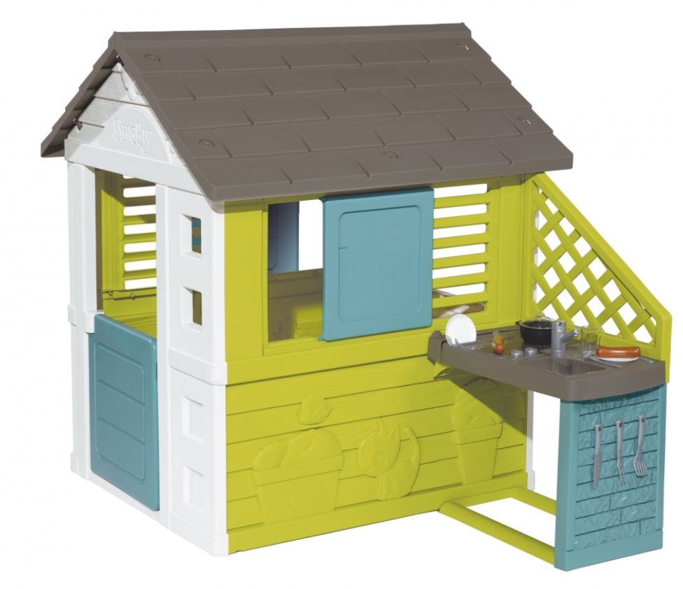 SMOBY PRETTY PLAYHOUSE WITH KITCHEN