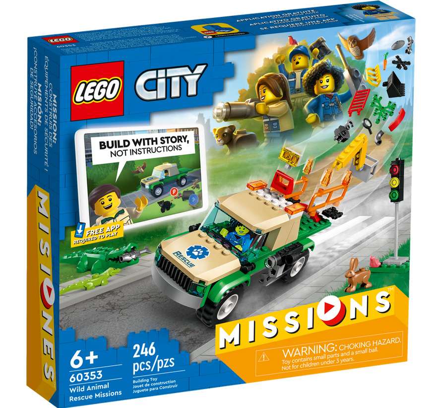 LEGO® CITY WILD ANIMAL RESCUE MISSIONS