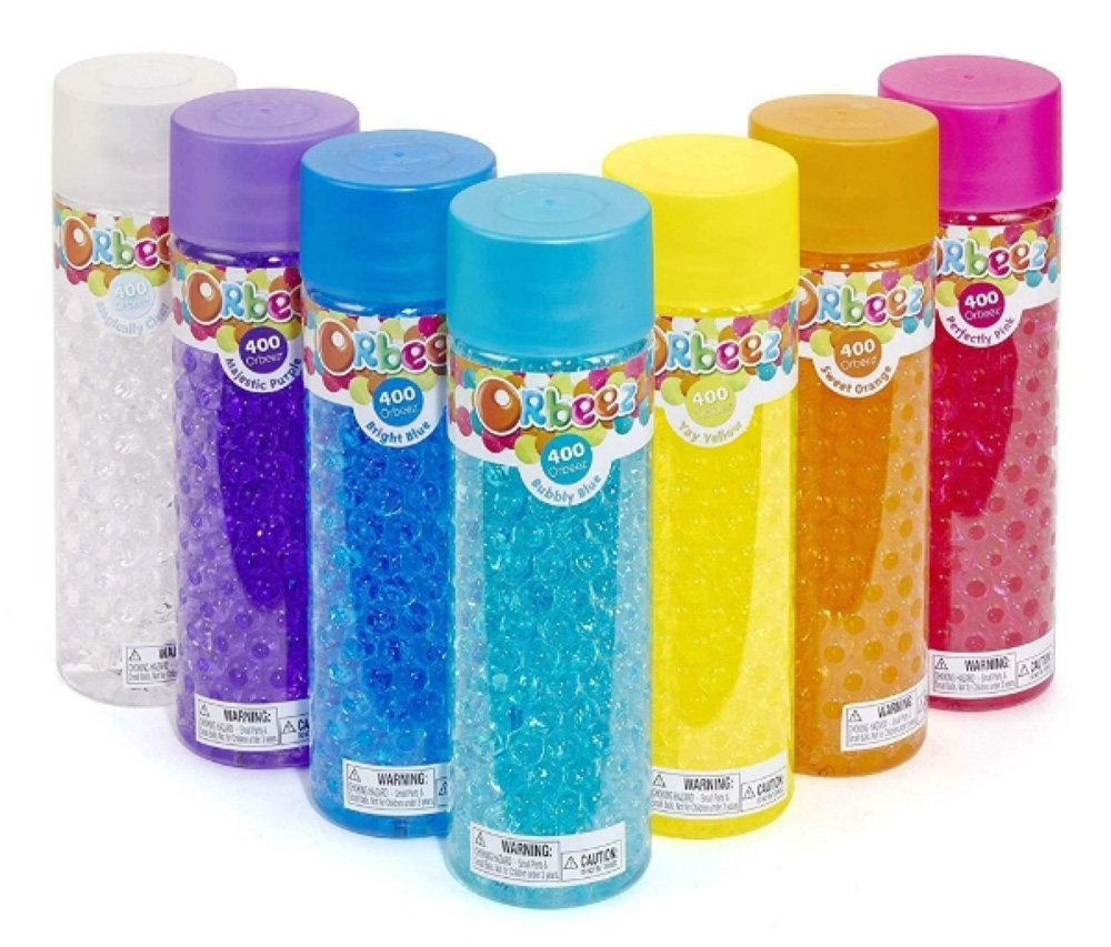 ORBEEZ CYLINDERS - SEVERAL COLOURS
