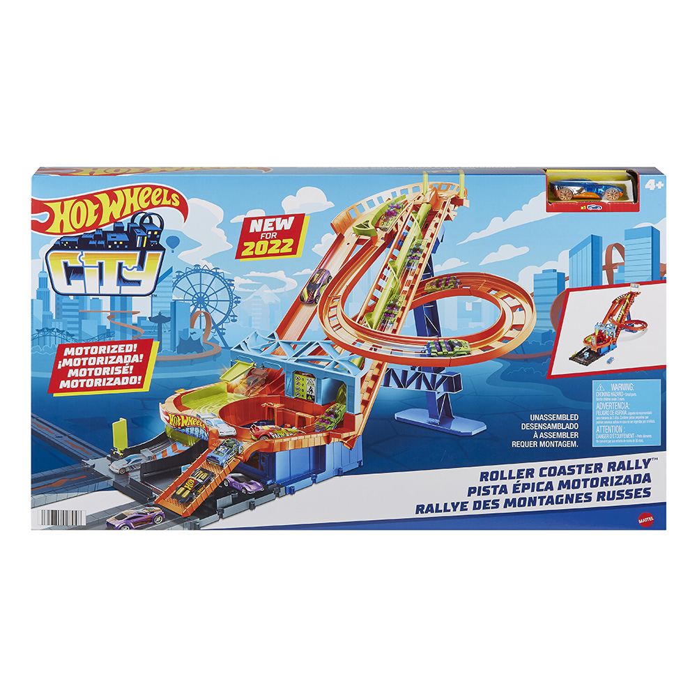 HOT WHEELS CITY ΠΙΣΤΑ ROLLER COASTER RALLY