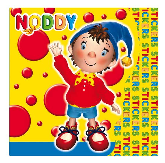 BOOK WITH STICKERS NODDY