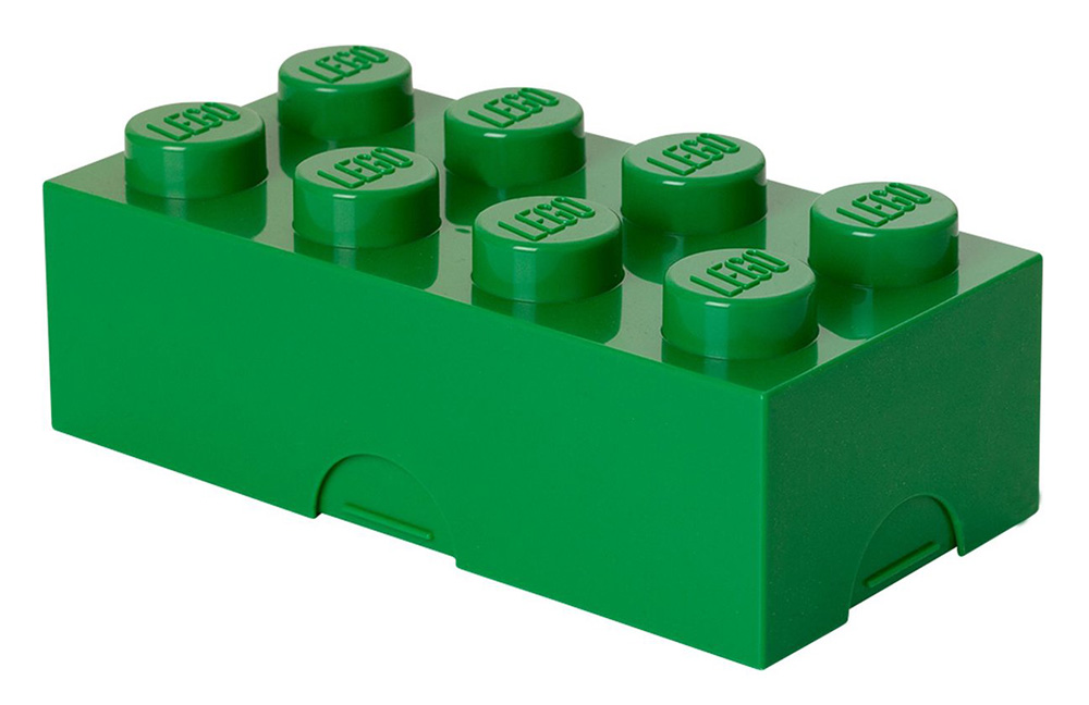 LEGO LUNCH BOX CLASSIC LEGO 028 DARK GREEN
