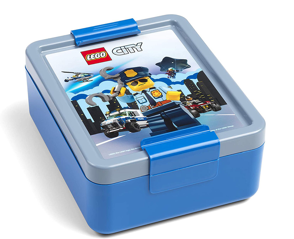 LEGO LUNCH BOX CITY LEGO 023 BRIGHT BLUE