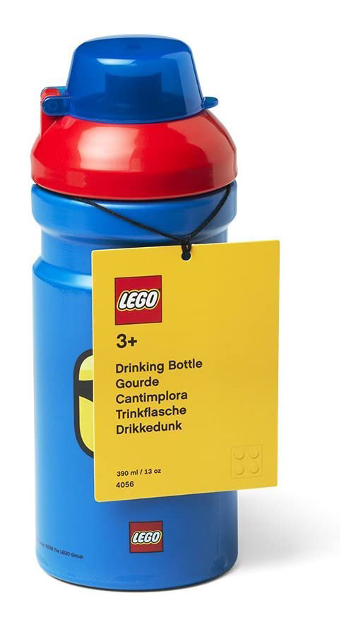 LEGO BOTTLE 390ml ICONIC CLASSIC LEGO 023 BRIGHT BLUE