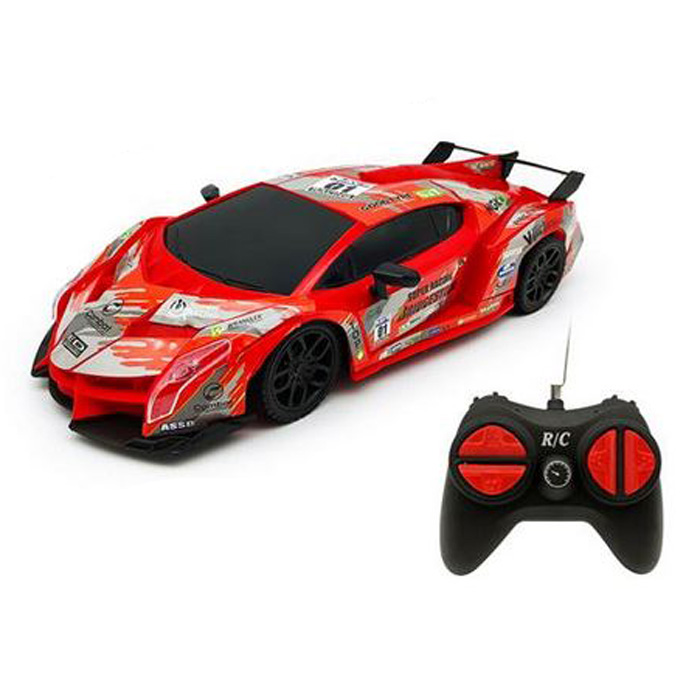 REMOTE CONTROL RACING CAR 27MHz - RED