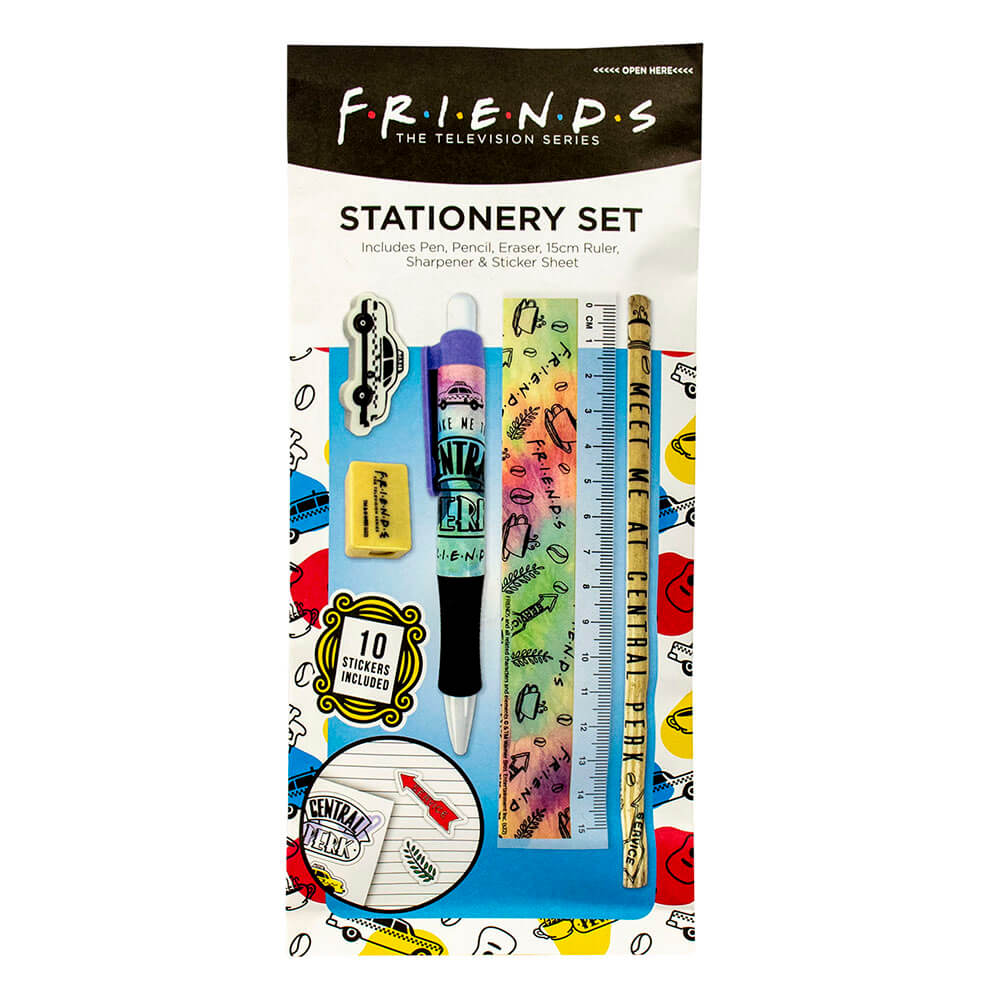 FRIENDS STATIONERY SET PAPER POUCH TIE SYE