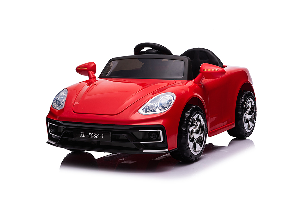 RECHARGEABLE KIDS CAR WITH CONTROLLER 12V 4.5AH RED