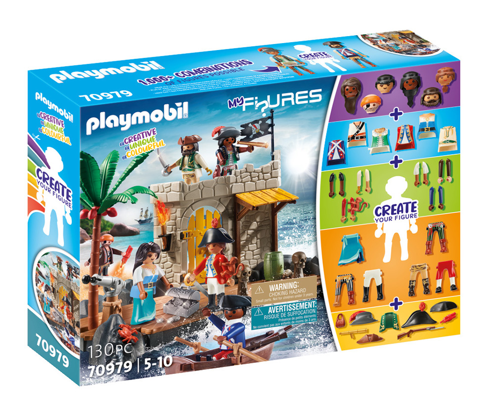 PLAYMOBIL MY FIGURES ISLAND OF THE PIRATES