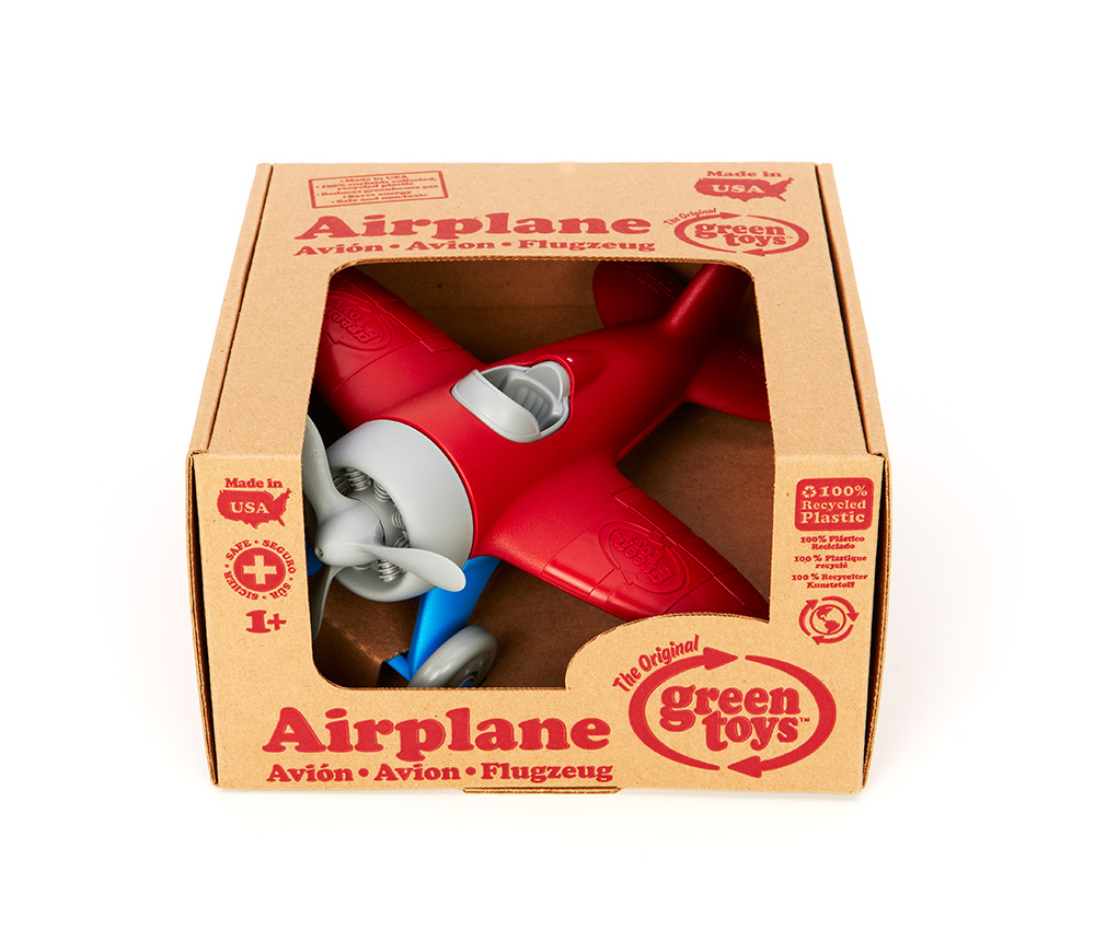 GREEN TOYS AIRPLANE RED AIRR-1026