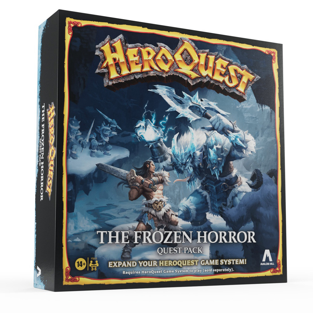BOARD GAME HEROQUEST EXPANSION FROZEN HORROR