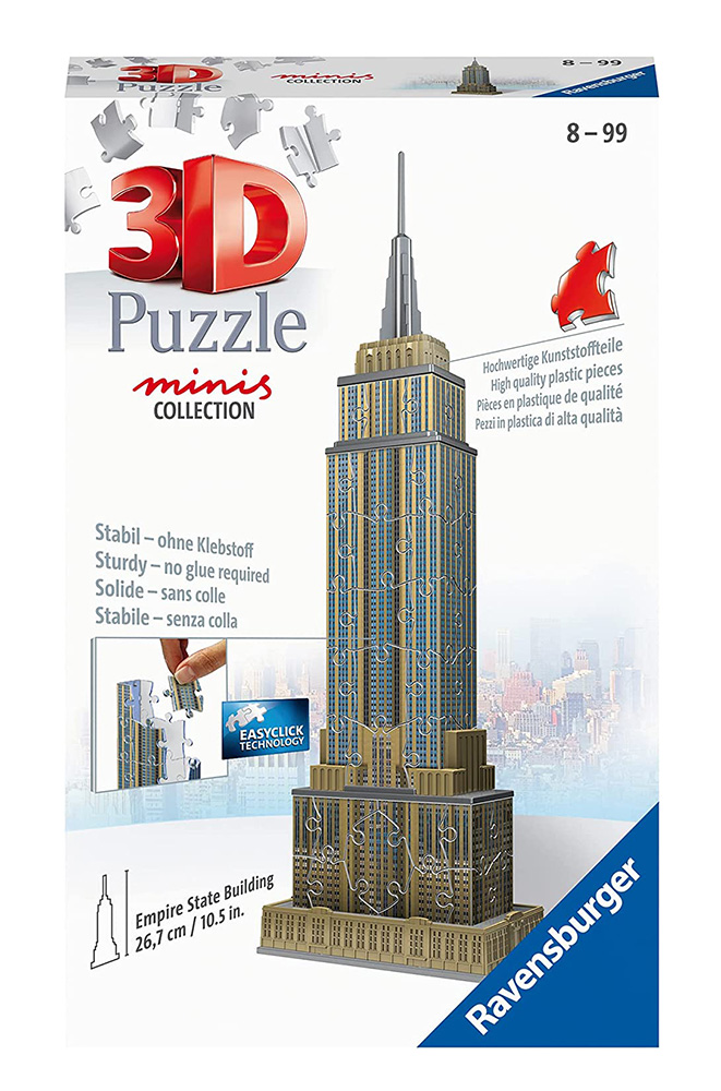 RAVENSBURGER PUZZLE 3D MINI 54 pcs EMPIRE STATE BUILDING