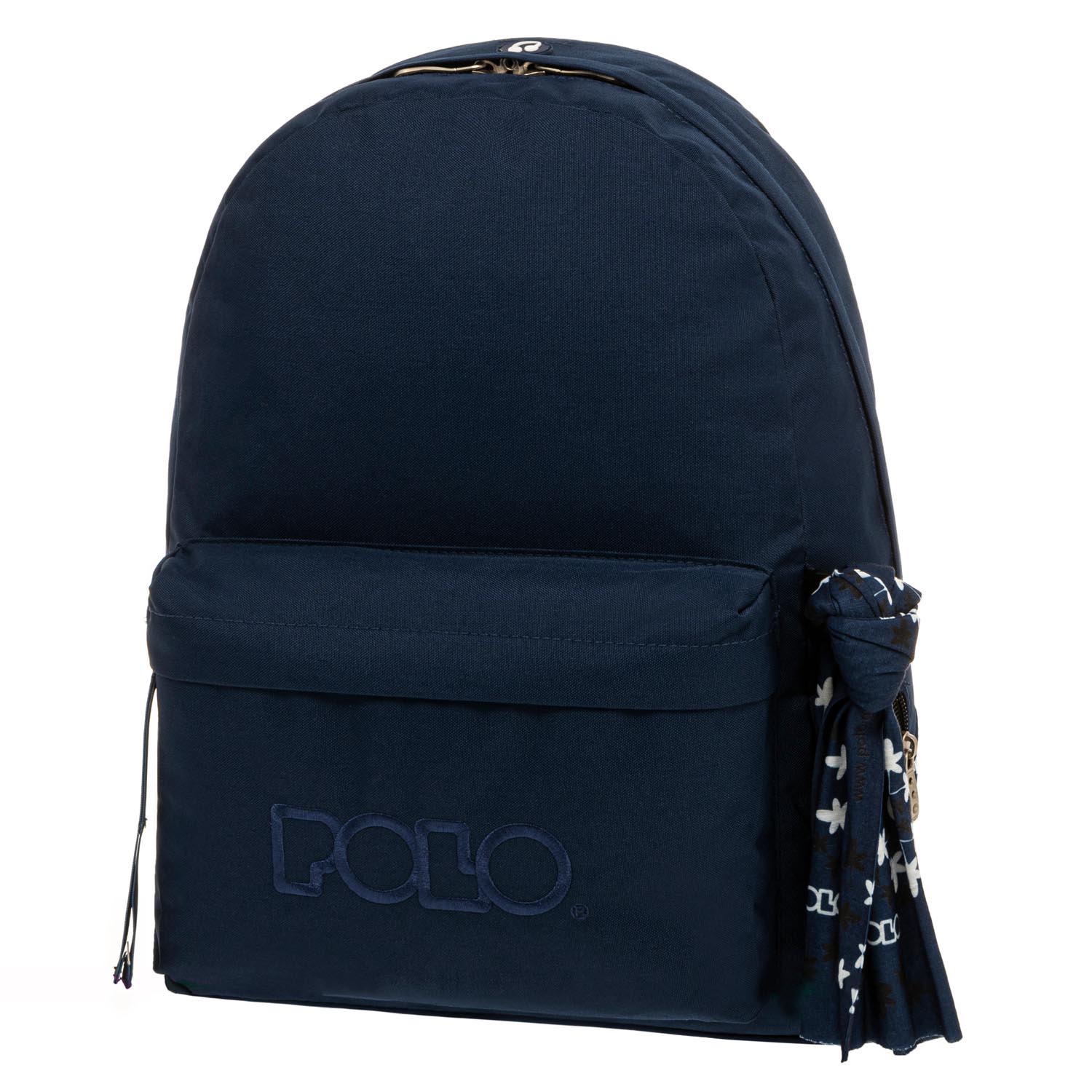POLO BACKPACK ORIGINAL SCARF WITH SCARF 2023 - NIGHT BLUE