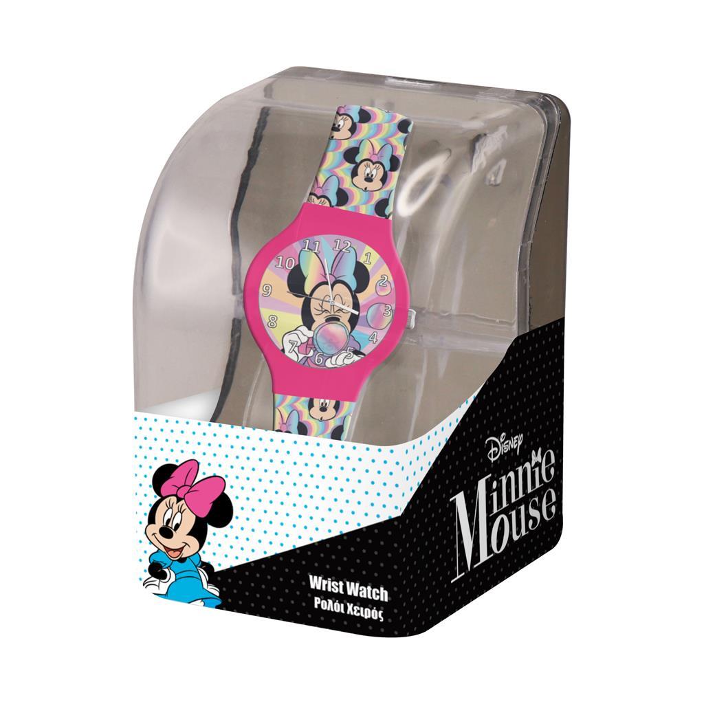 KIDS ANALOG WATCH IN PLASTIC BOX MINNIE MOUSE