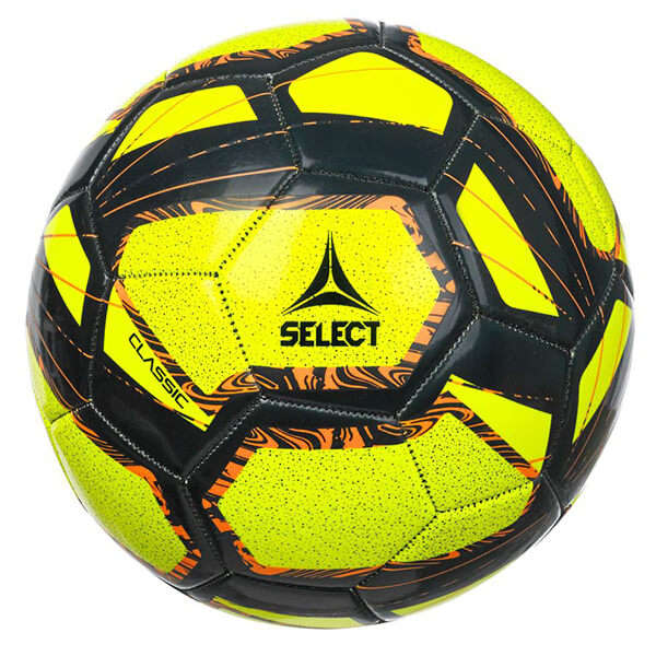 SOCCER BALL SELECT YELLOW/NAVY CLASSIC v22 SIZE 5