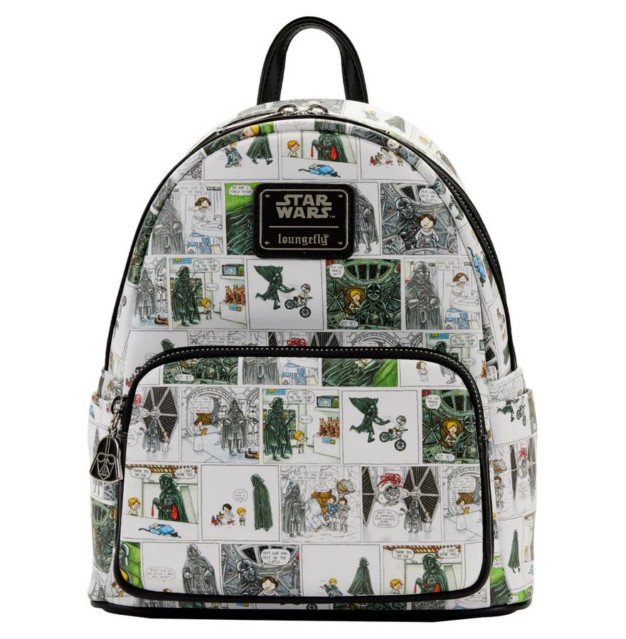 LOUNGEFLY STAR WARS DARTH VADER - VADERS I AM YOUR FATHERS DAY MINI BACKPACK (STBK0298)