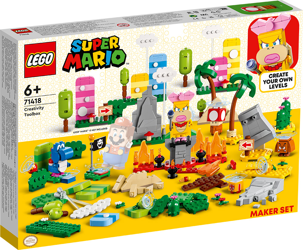 LEGO ® SUPER MARIO™ CREATIVITY TOOLBOX MAKER SET