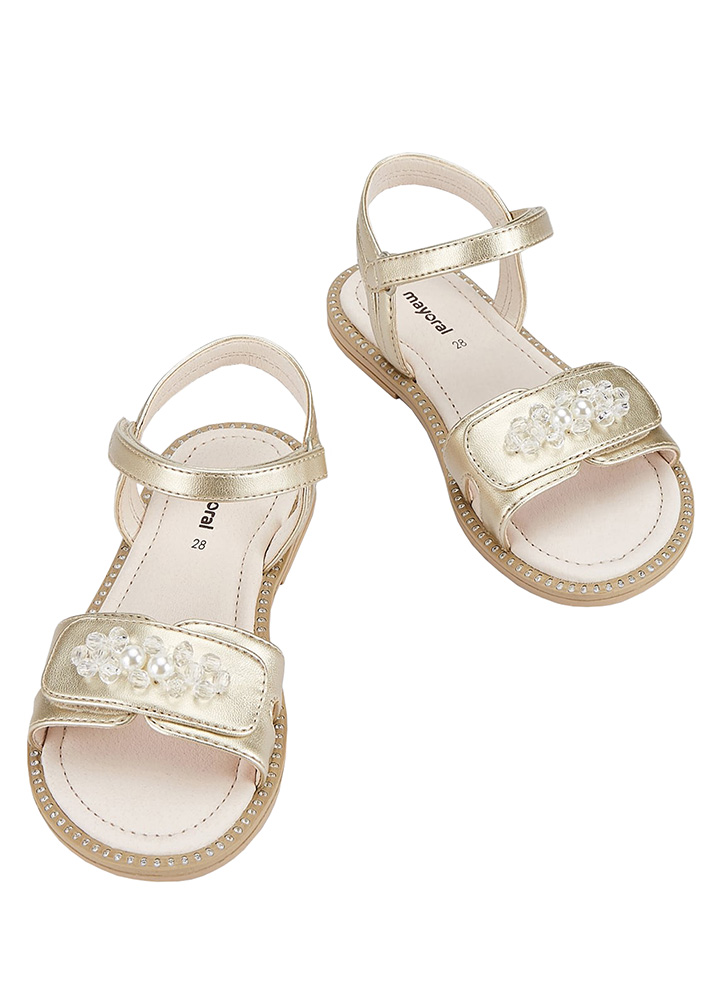 MAYORAL SANDALS BEADS GOLD