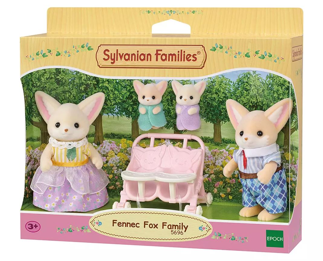 THE SYLVANIAN FAMILIES FENNEC FOX FAMILY