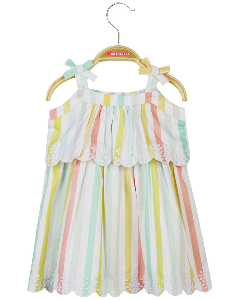 ENERGIERS BABY DRESS STRIPED