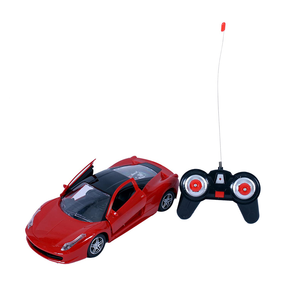 RED REMOTE CONTROL CAR OPENING DOORS 27MHz