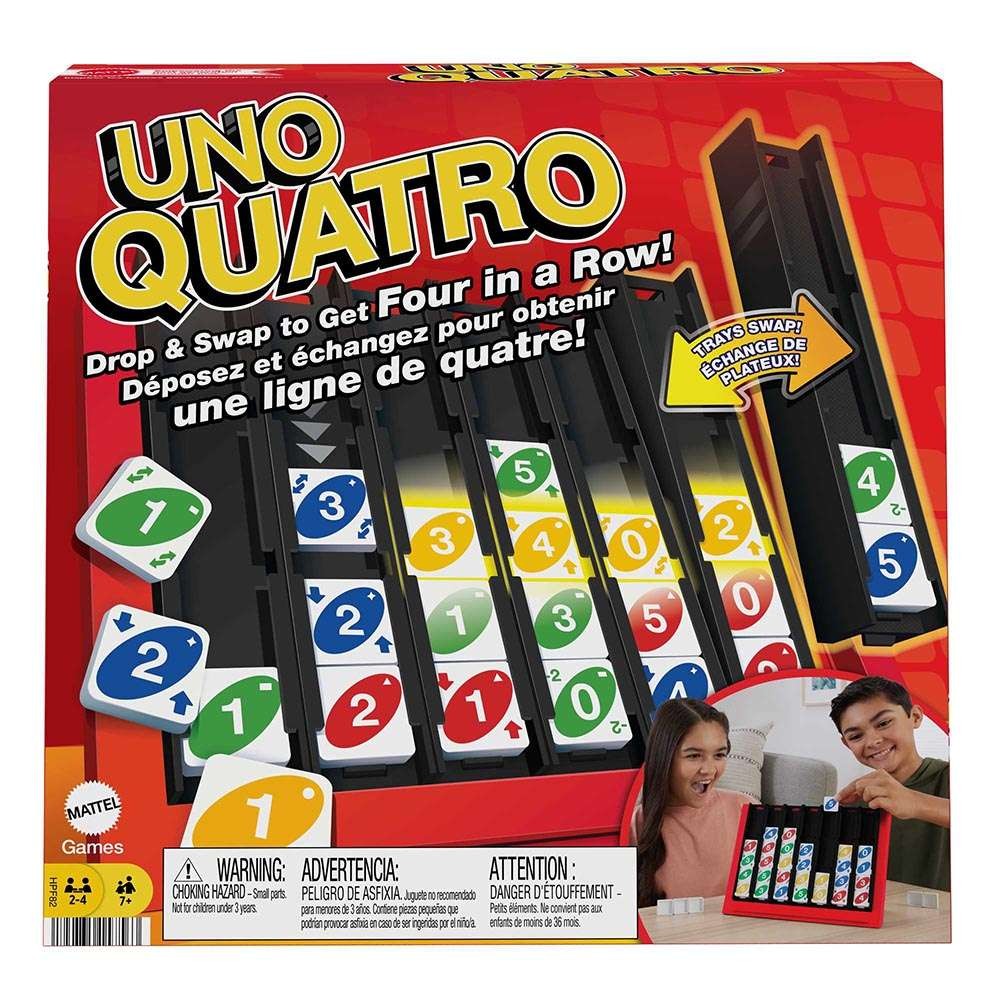 CARDS BOARD GAME UNO QUATRO