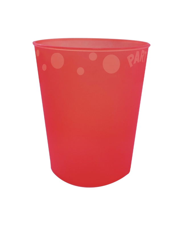 REUSABLE CUP PARTY 250ml RED