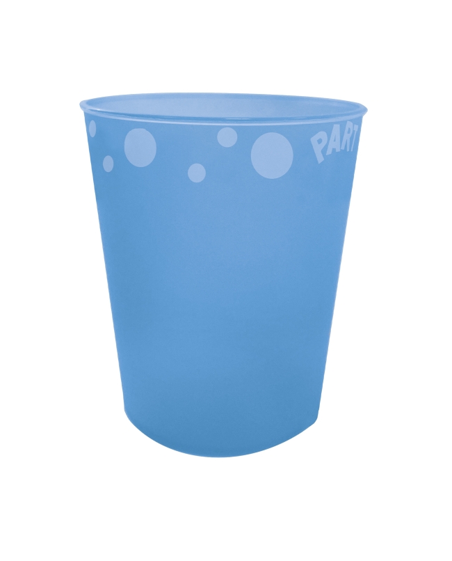 REUSABLE CUP PARTY 250ml BLUE
