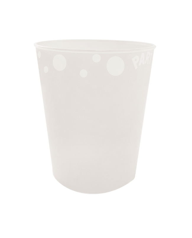 REUSABLE CUP PARTY 250ml WHITE