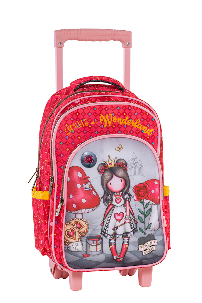 TROLLEY BACKPACK RED GORJUSS
