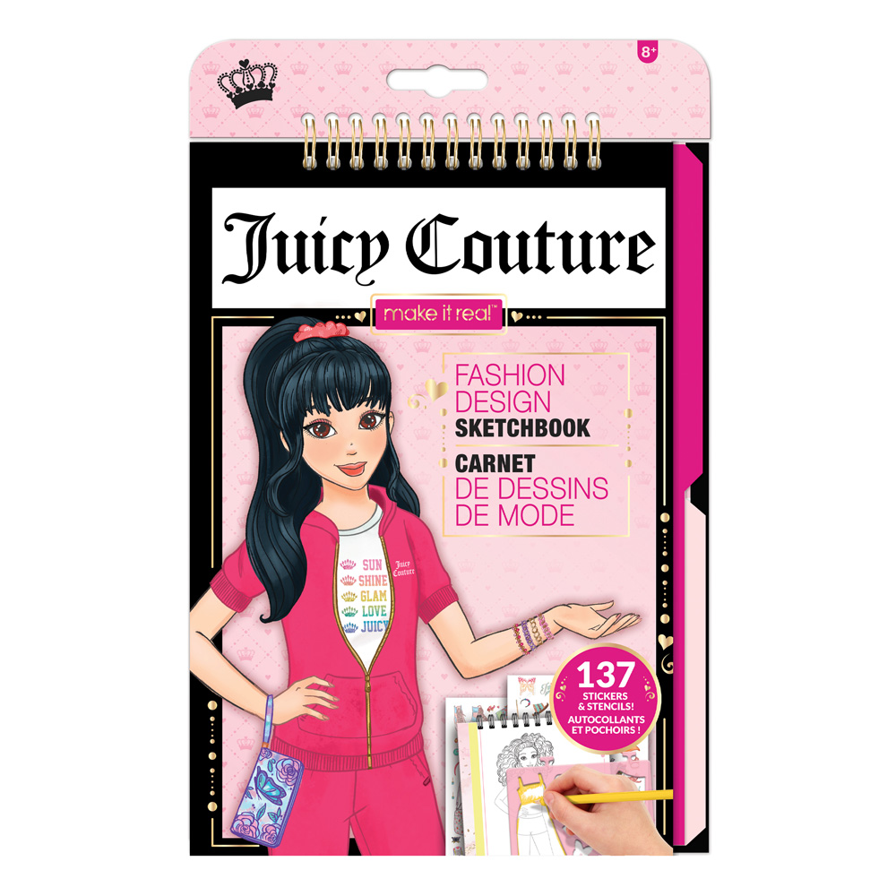 MAKE IT REAL JUICY COUTURE FASHION DESIGN SKETCHBOOK