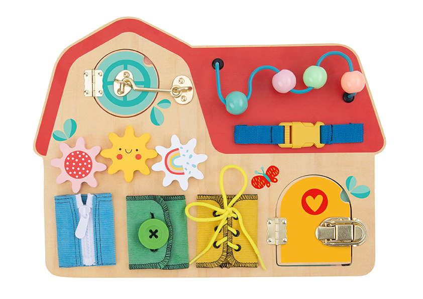 WOODEN ACTIVITY HOUSE